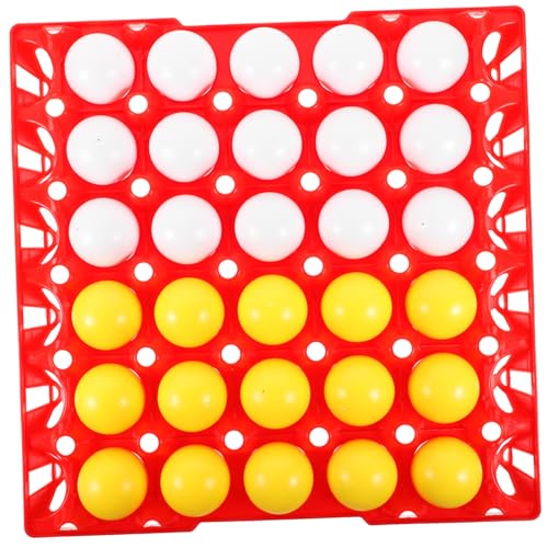 CIYODO 1 Set Backgammon Spiel Kinderspielzeug Partyspiel Partyschach Pädagogisches Schachtischzubehör Schachspiel Partyspiele Party Desktop Schach Fünf In Einer Reihe Schachspielbrett von CIYODO