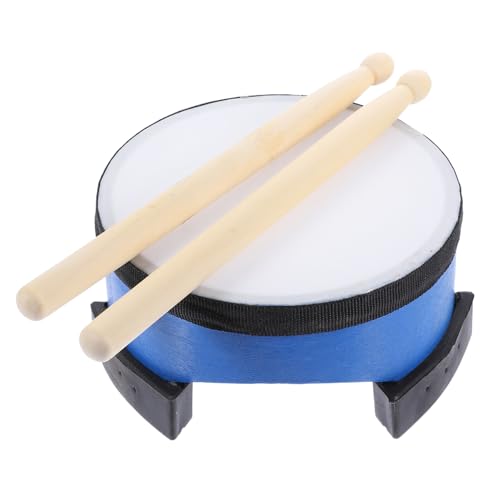 CIYODO 1 Set Blaues Schlaginstrument Holzimitat Leder Schlaginstrumente Bodentrommel Für Party Kleinkind Musiktrommel CIYODO 1 Set Blaues Schlaginstrument Holzimitat Leder Schlaginstrumente Bodentrommel Für Party Kleinkind Musiktrommel von CIYODO