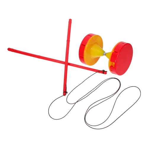 CIYODO 1 Set Chinesisches -Set, Doppellager-Diabolo, chinesisches, Jonglierspielzeug, Kunststoff-Diabolo mit Stöcken und Schnur für Kinder, Erwachsene und Anfänger von CIYODO