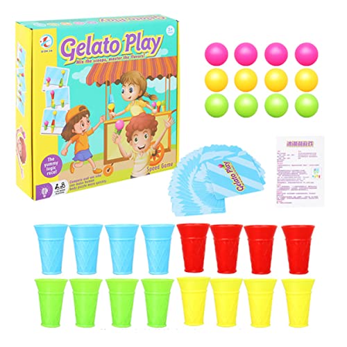 CIYODO 1 Set Flash Eiscreme Kinderspielzeug Eiscreme Spiel Zur Intellektuellen Entwicklung Denktrainingsspielzeug Denksportaufgaben Rätsel Für Für Kleinkindspielzeug von CIYODO