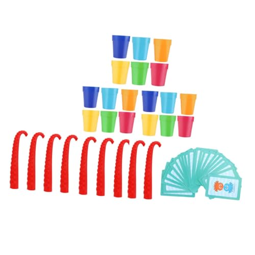 CIYODO 1 Set Interaktives Brettspiel Bezauberndes Stapelspielzeug Becher Stapelspiel Stapelbecher Stapelbecher Spiel Stapelspiele Kleinkind Stapelbecher Stapelbecher Papier von CIYODO