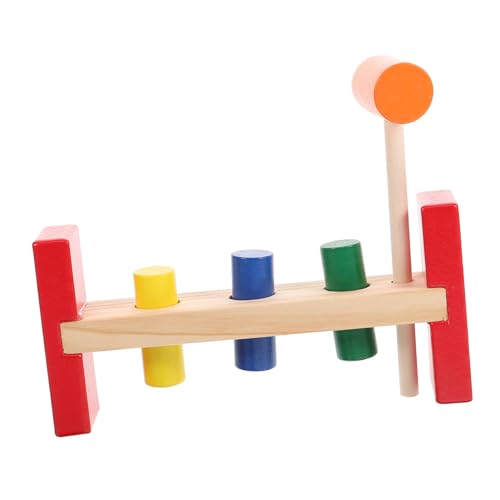 CIYODO Pädagogisches Schlagspielzeug-Set Für Jungen Und Mädchen Schlagspielzeug Nageldesign Für Die Wahrnehmung von CIYODO
