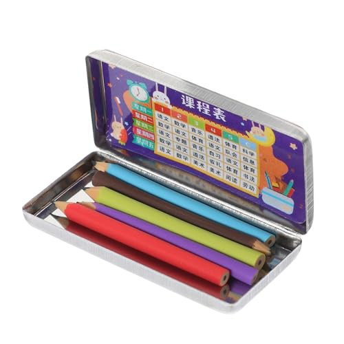 CIYODO 1 Set Mini Federmäppchen Lernbedarf Rosa Mädchen Schreibwaren Mädchenspielzeug Süßes Federmäppchen Schule Puppenhaus Miniatur Schreibwaren Kleines Federmäppchen CIYODO 1 Set Mini Federmäppchen Lernbedarf Rosa Mädchen Schreibwaren Mädchenspielzeug Süßes Federmäppchen Schule Puppenhaus Miniatur Schreibwaren Kleines Federmäppchen von CIYODO