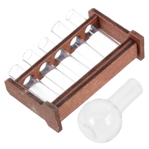 CIYODO 1 Set Mini- -reagenzglas-, Reagenzglas-modellierungsdekor, Miniatur-reagenzglas-Requisite, Mini- -reagenzglas-Modell-, Simuliertes Reagenzglas, Foto-Requisite, von CIYODO