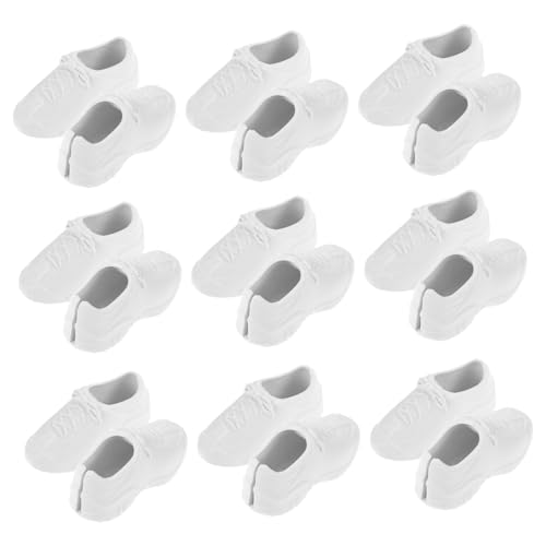 CIYODO 1 Set Miniatur-puppenschuhe: Winzige Plastik-Sneaker Für 11-Zoll-Puppen – Puppenhaus-spielschuhe Für Rollenspiele Und Kreatives Spielen CIYODO 1 Set Miniatur-puppenschuhe: Winzige Plastik-Sneaker Für 11-Zoll-Puppen – Puppenhaus-spielschuhe Für Rollenspiele Und Kreatives Spielen von CIYODO