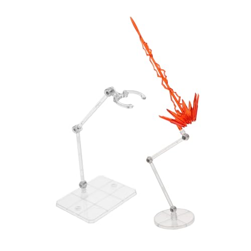 CIYODO Verstellbarer Modellständer Mit Energieeffekt-Basis Kunststoffhalter Für Actionfiguren Und Puppen CIYODO Verstellbarer Modellständer Mit Energieeffekt-Basis Kunststoffhalter Für Actionfiguren Und Puppen von CIYODO