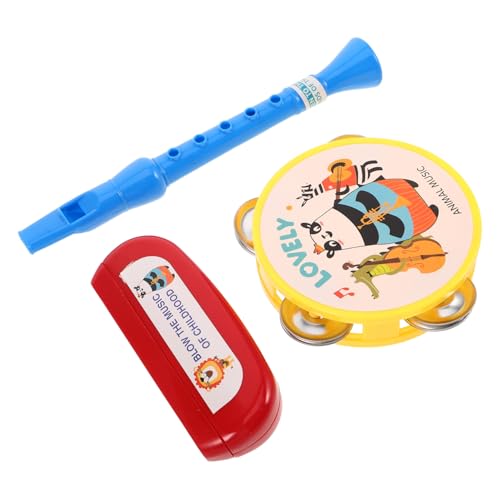 CIYODO 1 Set Musikinstrumente Für Kleinkinder, Schlagzeug, Tamburin, Mundharmonika, Flöte, Spielzeug, Erste Instrumente, Frühes Lernen, Musikspielzeug Für Babys Und Kinder Im CIYODO 1 Set Musikinstrumente Für Kleinkinder, Schlagzeug, Tamburin, Mundharmonika, Flöte, Spielzeug, Erste Instrumente, Frühes Lernen, Musikspielzeug Für Babys Und Kinder Im von CIYODO
