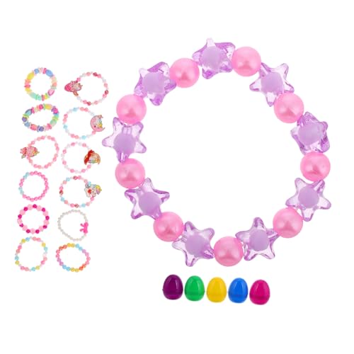 CIYODO Handbemalte Eier Satz Zum Selbermachen Für Kinder Party-zubehör Leere Kunststoff-eier Zum Basteln Inklusive Armbändern CIYODO Handbemalte Eier Satz Zum Selbermachen Für Kinder Party-zubehör Leere Kunststoff-eier Zum Basteln Inklusive Armbändern von CIYODO