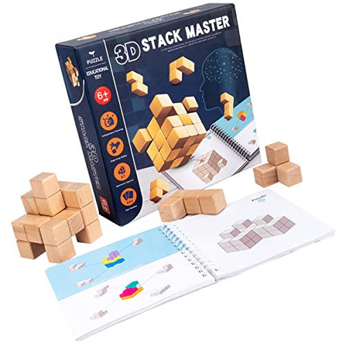 CIYODO 1 Satz Holzbausteine DIY 3D Puzzle Spielzeug Lernspielzeug Für Frühes Lernen Aus Holz Und Papier Robust Und Langlebig CIYODO 1 Satz Holzbausteine DIY 3D Puzzle Spielzeug Lernspielzeug Für Frühes Lernen Aus Holz Und Papier Robust Und Langlebig von CIYODO