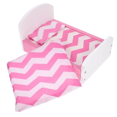 CIYODO 1 Set Puppenbett Mädchenspielzeug Mini Mädchenspielzeug Spielzeughaus Puppenkrippe Mini Puppenhaus Holzbett Puppenhaus Schlafzimmermöbel Miniatur Holzbett Puppenhaus Winziges CIYODO 1 Set Puppenbett Mädchenspielzeug Mini Mädchenspielzeug Spielzeughaus Puppenkrippe Mini Puppenhaus Holzbett Puppenhaus Schlafzimmermöbel Miniatur Holzbett Puppenhaus Winziges von CIYODO