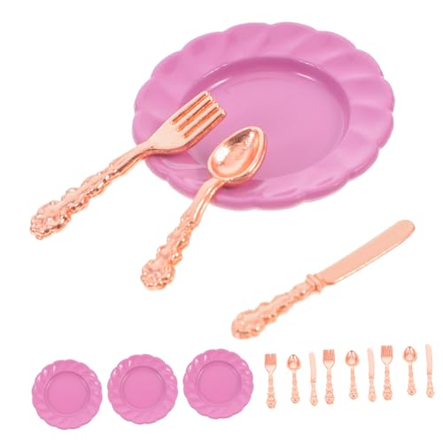 CIYODO 1 Set Puppenhaus Geschirrset Puppenhaus Dekoration Winziges Geschirr Mini Hausgabeln Miniatur Hauszubehör Winzige Utensilien Mini Puppenhaus Ornamente Miniatur Kit Harz CIYODO 1 Set Puppenhaus Geschirrset Puppenhaus Dekoration Winziges Geschirr Mini Hausgabeln Miniatur Hauszubehör Winzige Utensilien Mini Puppenhaus Ornamente Miniatur Kit Harz von CIYODO