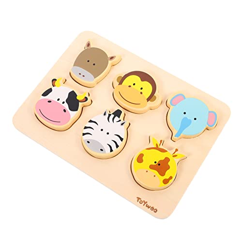CIYODO 1 Set Puzzle Frühlernspielzeug Holzspielzeug Lernspielzeug Formzuordnungsspielzeug Bausteinspielzeug Für Erkennungsspielzeug Frühbildungsspielzeug Formzuordnungsspielzeug Aus Holz von CIYODO