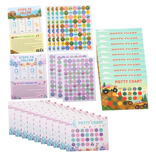 CIYODO 1 Set Töpfchen Trainingsaufkleber Belohnungstafel Für Töpfchen PIPI Aufkleber Toiletten Trainingsaufkleber Belohnungstafel Für Töpfchen Training Toilettenaufkleber Lustige von CIYODO