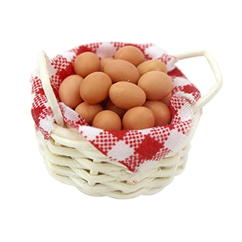 CIYODO Spielzeugkörbe Zum Thema Ostern Mini-Modelle Bastelspielzeug Für Mini-Spielzeug-Set Robustes Und Sicheres Material Für Mini-hausdekorationen von CIYODO