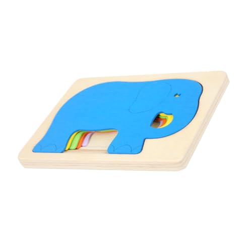 CIYODO 1 Stück Bunter Elefant Holzpuzzle Pädagogisches für Frühes Lernen Fördert Kreativität und Motorische Fähigkeiten für Entwickelt Räumliches und Farbenverständnis CIYODO 1 Stück Bunter Elefant Holzpuzzle Pädagogisches für Frühes Lernen Fördert Kreativität und Motorische Fähigkeiten für Entwickelt Räumliches und Farbenverständnis von CIYODO