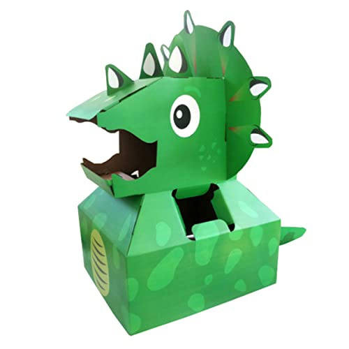 CIYODO Dinosaurier-Modell Aus Papier Tragbarer Karton Für Kinder Verkleidungskarton Zum Spielen DIY-dinosaurierkarton Mit Lebendigem Design CIYODO Dinosaurier-Modell Aus Papier Tragbarer Karton Für Kinder Verkleidungskarton Zum Spielen DIY-dinosaurierkarton Mit Lebendigem Design von CIYODO