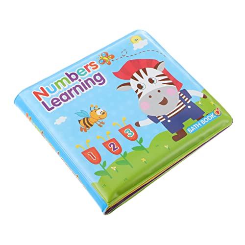 CIYODO 1 Stück Early Education Water of Washerd Book Kindergarten Babybücher Neugeborene -Badebuch Duschbuch für Kleinkinder Babybadebuch Babyparty Buch Schaum von CIYODO
