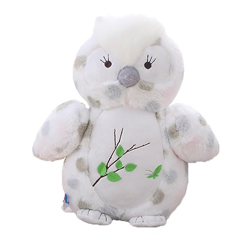 CIYODO 1 Stück Eule Puppe Tierplüschpuppe Mädchen Plüschpuppe entzückende Plüscheule Plüschpuppe gefüllte Eulenpuppe Eule Plüschtier PP Baumwolle Weiß CIYODO 1 Stück Eule Puppe Tierplüschpuppe Mädchen Plüschpuppe entzückende Plüscheule Plüschpuppe gefüllte Eulenpuppe Eule Plüschtier PP Baumwolle Weiß von CIYODO