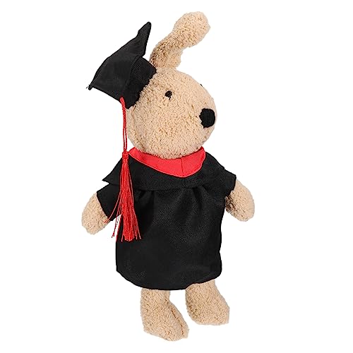 CIYODO 1 Stück Graduierungs Dekoration Niedliches Hasen Plüschspielzeug für Home Decoration und Party Supplies für Einschulung von CIYODO