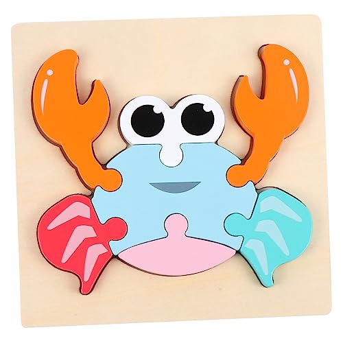 CIYODO 1 Stück Holzpuzzle für Educational Cartoon Puzzle Fördert Kognitive Fähigkeiten und Logisches für Jungen und Ab Jahr Lustiges Tiermotiv CIYODO 1 Stück Holzpuzzle für Educational Cartoon Puzzle Fördert Kognitive Fähigkeiten und Logisches für Jungen und Ab Jahr Lustiges Tiermotiv von CIYODO