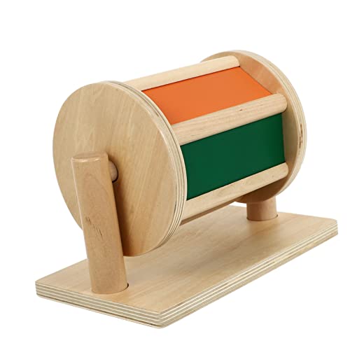 CIYODO 1 Stück Holztrommel für Motorik und Farbkoordination Sicheres Lernspielzeug aus Hochwertigem Material für Kleinkinder für Kreative Spiele und Musikalische Entwicklung CIYODO 1 Stück Holztrommel für Motorik und Farbkoordination Sicheres Lernspielzeug aus Hochwertigem Material für Kleinkinder für Kreative Spiele und Musikalische Entwicklung von CIYODO