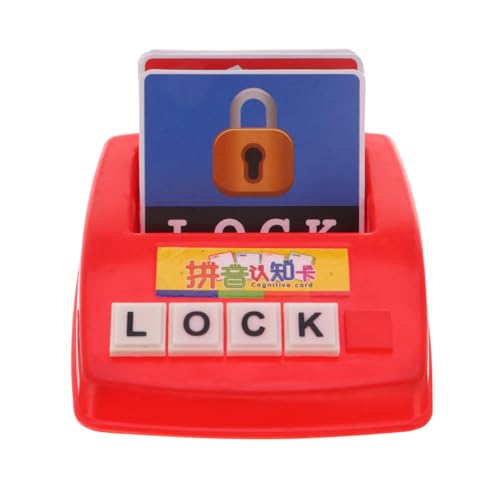 CIYODO 1 Stück Literacy Fun für Buchstabensuppe Lernspiel für Kleinkinder Pädagogisches zur des Wortschatzes Rechtschreibung Sicher und Langlebig von CIYODO