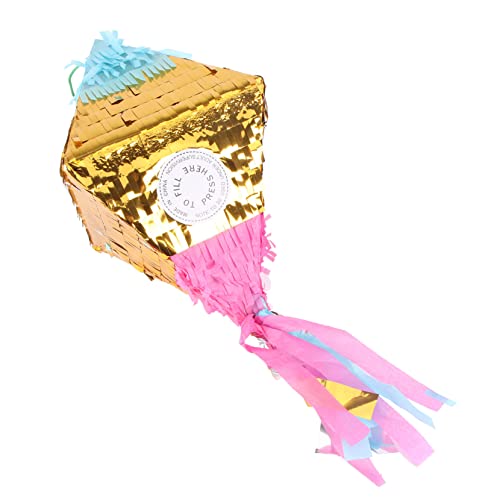 CIYODO 1 Stück Piñata Geburtstag Lustige Füllstoffe Party Süßigkeiten Für Piñata Dekorationen Zubehör Kleine Piñatas Weihnachtsdekoration Weihnachtsfüller Buntes Papier von CIYODO