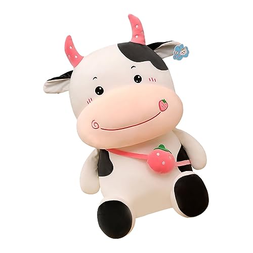 CIYODO 1 Stück Plüsch Kuh Niedlicher Stier Kissen Dekorativer Begleiter für Zuhause Perfektes für Freunde und Familie Plüsch kein Verformen kein Haarverlust CIYODO 1 Stück Plüsch Kuh Niedlicher Stier Kissen Dekorativer Begleiter für Zuhause Perfektes für Freunde und Familie Plüsch kein Verformen kein Haarverlust von CIYODO