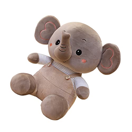 CIYODO 1 Stück Puppe Kinderplüschpuppe Plüschspielzeug Cartoon Elefant Puppenspielzeug Cartoon Plüschpuppe Plüschpuppe Plüschpuppe Kinderzimmer Stofftier Pp Baumwolle von CIYODO