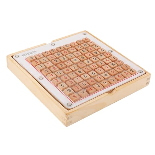 CIYODO 1 Stück Sudoku für Holzspiel Logischem und Mathematischen Fähigkeiten Felder für Jahren Tragbares Lernspielzeug CIYODO 1 Stück Sudoku für Holzspiel Logischem und Mathematischen Fähigkeiten Felder für Jahren Tragbares Lernspielzeug von CIYODO