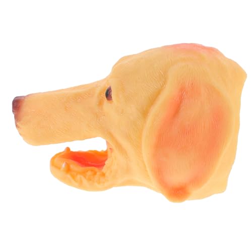CIYODO 1 Stück Tierpuppenspielzeug tierisches Tierpuppen für Marionettenkind Spielzeugtiere Handpuppe Kind Entwicklungsspielzeug Puppenhände Plastik Brown von CIYODO