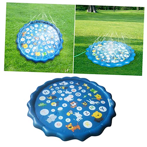 CIYODO 1 Stück Wassersprühpad Aufblasbare Wasserspielmatte Sprinklermatte Für Wasserspielmatte Im Freien Rasensprengermatte Verdickte Matte Wasserspielpad CIYODO 1 Stück Wassersprühpad Aufblasbare Wasserspielmatte Sprinklermatte Für Wasserspielmatte Im Freien Rasensprengermatte Verdickte Matte Wasserspielpad von CIYODO