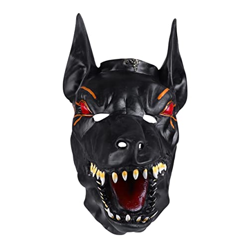 CIYODO 1Stk Halloween Ball verkleiden sich Scary Wolf Hood Maske Halloweenkostüm halloween kostüm Tiermasken Wolfskopfmaske Outfit Kleidung Fragen Sie nach Halloween gruselige Wolfsmaske von CIYODO