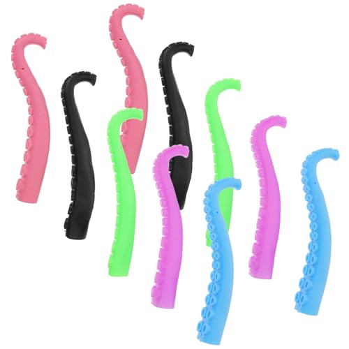 CIYODO 10 Stück Fingerspielzeug Oktopus-marionetten Fingerpuppen Gruselige Fingerpuppe Fingerpuppen -tentakelfinger Partyzubehör Für Kindertiere Zufällige Farbe von CIYODO