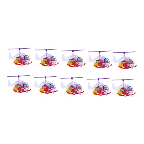 CIYODO 10 Stück Plastik-aufzieh-Helikopter-spielzeuge Lustiges Uhrwerk Für Kinder CIYODO 10 Stück Plastik-aufzieh-Helikopter-spielzeuge Lustiges Uhrwerk Für Kinder von CIYODO