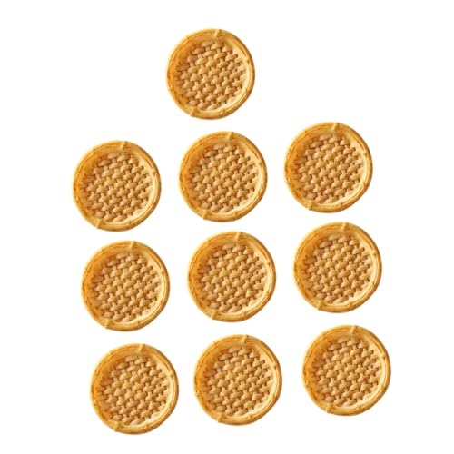 CIYODO 10er-Pack Mini-körbe Aus Kunstharz – Für Heimdekoration Puppenhaus Garten Und Miniaturhäuser von CIYODO