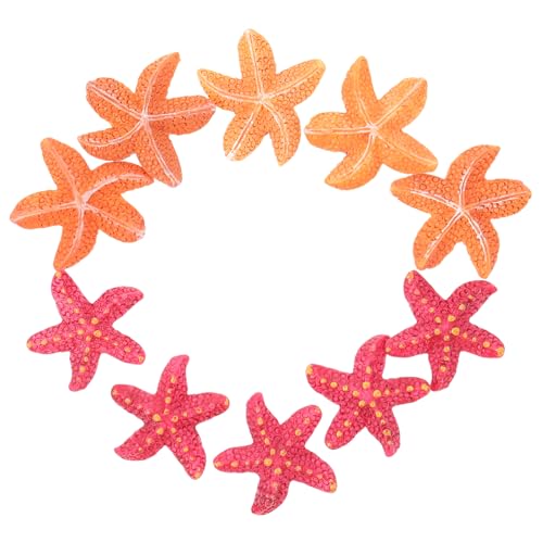 CIYODO Kleine Seesterne Imitierte Seesterne 10 Stück aus Kunstharz für Mikro Landschaft Aquarium Lebendige Meerestier Ornamente für Kleiner Aquarien und Raumgestaltung CIYODO Kleine Seesterne Imitierte Seesterne 10 Stück aus Kunstharz für Mikro Landschaft Aquarium Lebendige Meerestier Ornamente für Kleiner Aquarien und Raumgestaltung von CIYODO