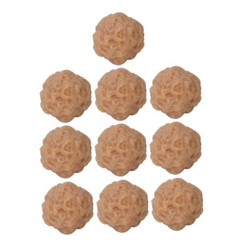 CIYODO 10 Stück Künstliche Rindfleischbällchen Modell aus PVC Realistische Lebensmittel Dekoration für Fotografie Küche und Kreative Szenarien Leicht zu Reinigen und Vielseitig CIYODO 10 Stück Künstliche Rindfleischbällchen Modell aus PVC Realistische Lebensmittel Dekoration für Fotografie Küche und Kreative Szenarien Leicht zu Reinigen und Vielseitig von CIYODO