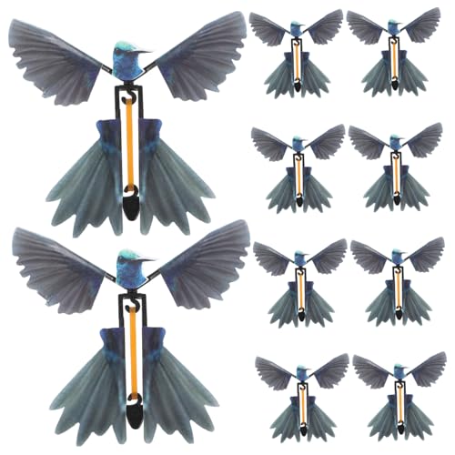 CIYODO 10 Stück Fliegende Spielzeuge Zum Aufziehen Lustige Vogelspielzeuge Für Kinder Party Deko Requisiten Indoor Outdoor Spielzeug CIYODO 10 Stück Fliegende Spielzeuge Zum Aufziehen Lustige Vogelspielzeuge Für Kinder Party Deko Requisiten Indoor Outdoor Spielzeug von CIYODO