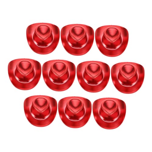 CIYODO 10 Stück Mini Cowboy Hüte aus Leichte DIY Puppenhüte Winzige Western Cowgirl Accessoires Langlebig und Modisch für Puppendekoration bei Partys und Bastelprojekten CIYODO 10 Stück Mini Cowboy Hüte aus Leichte DIY Puppenhüte Winzige Western Cowgirl Accessoires Langlebig und Modisch für Puppendekoration bei Partys und Bastelprojekten von CIYODO