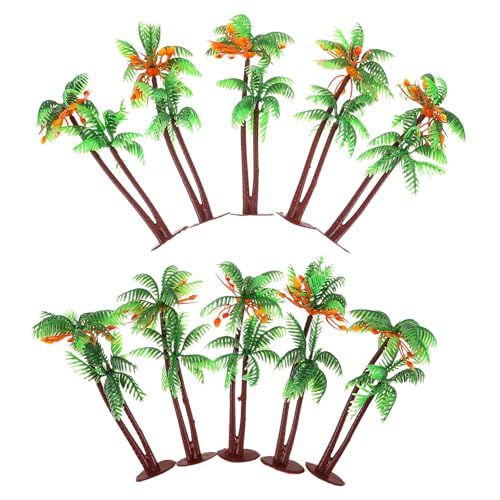 CIYODO 10 Stück Mini-Kokospalmen: Mini-Palmen zum Basteln – realistische künstliche Kokosnusspflanze für DIY-Projekte und Räume CIYODO 10 Stück Mini-Kokospalmen: Mini-Palmen zum Basteln – realistische künstliche Kokosnusspflanze für DIY-Projekte und Räume von CIYODO