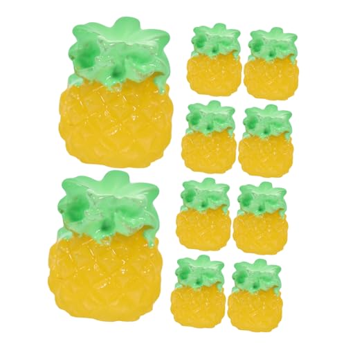 CIYODO 10 Stück Miniatur-fruchtmodell, Simulierte Mini-früchte, Mini- -Layout-fruchtmodell von CIYODO