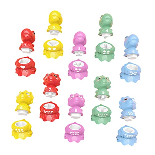 CIYODO 10 Stück Teiliges Dinosaurier Paarspielzeug für Stapelbares Lernspielzeug aus Hochwertigem Kreative und Lustige Spielzeuge Intelligenz und Langlebig CIYODO 10 Stück Teiliges Dinosaurier Paarspielzeug für Stapelbares Lernspielzeug aus Hochwertigem Kreative und Lustige Spielzeuge Intelligenz und Langlebig von CIYODO