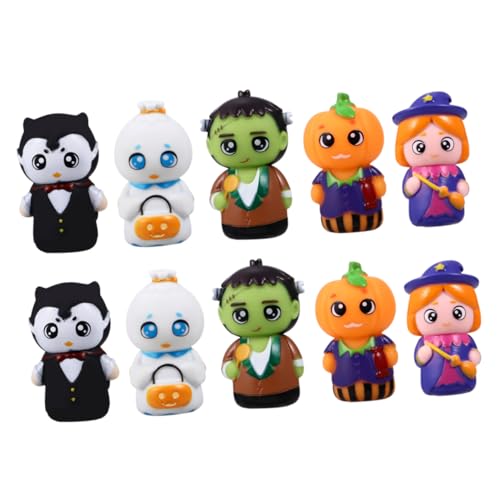 CIYODO 10 Stück Teiliges Fingerpuppen Cartoon Handspielzeug für Eltern Junge Mädchen Interaktion Fördert Kommunikation Kreativität und Geschicklichkeit für Halloween Fantasievolle CIYODO 10 Stück Teiliges Fingerpuppen Cartoon Handspielzeug für Eltern Junge Mädchen Interaktion Fördert Kommunikation Kreativität und Geschicklichkeit für Halloween Fantasievolle von CIYODO
