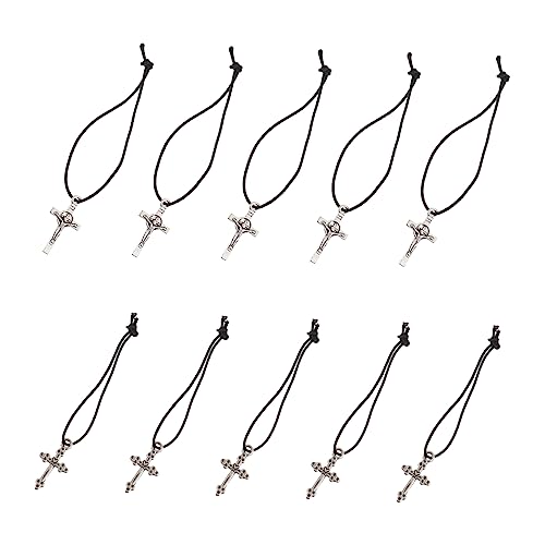 CIYODO 10 Stück Teiliges Kreuzanhänger für Puppen Elegantes Schmuckzubehör zur Dekoration für Kreative Puppenoutfits und für Mädchen CIYODO 10 Stück Teiliges Kreuzanhänger für Puppen Elegantes Schmuckzubehör zur Dekoration für Kreative Puppenoutfits und für Mädchen von CIYODO
