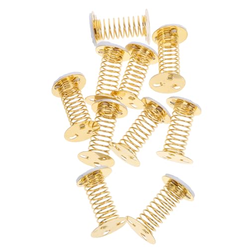 CIYODO 10 Stück Teiliges Metallfeder bastelset mit Goldfarbenen Spiralfedern für Wackelnde DIY Puppen und Schreibtischdekorationen Geeignet für Kreative Bastelprojekte und CIYODO 10 Stück Teiliges Metallfeder bastelset mit Goldfarbenen Spiralfedern für Wackelnde DIY Puppen und Schreibtischdekorationen Geeignet für Kreative Bastelprojekte und von CIYODO