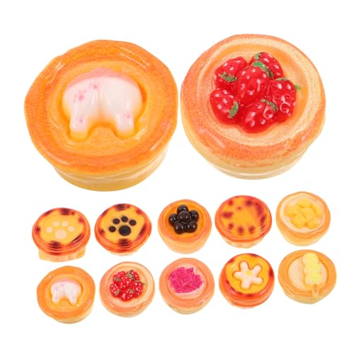 CIYODO 10 Stück Teiliges Miniatur-Ei-Tart-dessertset Realistische DIY Resin Puppenhaus-küchenaccessoires Detailgetreue Miniaturlebensmittel für Puppenhaus-partydekoration und CIYODO 10 Stück Teiliges Miniatur-Ei-Tart-dessertset Realistische DIY Resin Puppenhaus-küchenaccessoires Detailgetreue Miniaturlebensmittel für Puppenhaus-partydekoration und von CIYODO