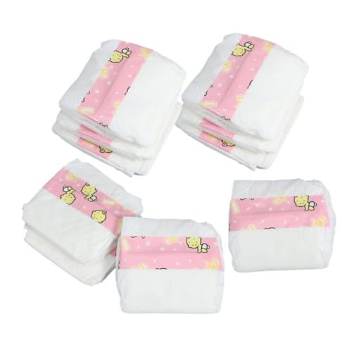 CIYODO 10 Stück Teiliges Puppenwindel aus Sicheren Materialien Zubehör für Babypuppen Fördert Kreatives Spiel und Soziale Fähigkeiten für Rollenspiele und Fantasievolles Spiel CIYODO 10 Stück Teiliges Puppenwindel aus Sicheren Materialien Zubehör für Babypuppen Fördert Kreatives Spiel und Soziale Fähigkeiten für Rollenspiele und Fantasievolles Spiel von CIYODO