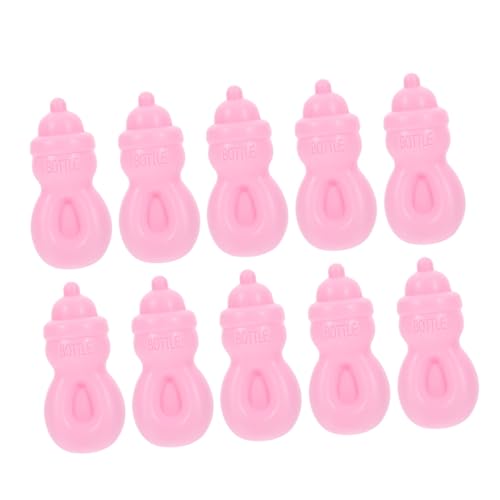 CIYODO 10 Stück Teiliges Puppenzubehör Flaschen mit Kleine Fütterungsfläschchen für Rollenspiel Langlebig und Realistisch Accessoire für Puppen und Shower Party CIYODO 10 Stück Teiliges Puppenzubehör Flaschen mit Kleine Fütterungsfläschchen für Rollenspiel Langlebig und Realistisch Accessoire für Puppen und Shower Party von CIYODO