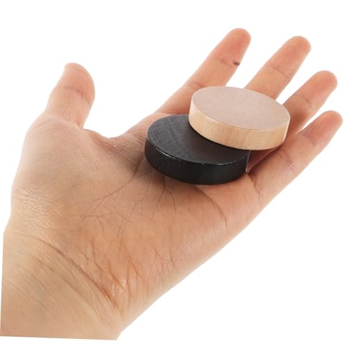 CIYODO 10 Stück Teiliges Sling Puck Schachspiel Zubehör aus Holz Schnelle Interaktion Große Schwarze und Naturfarbene Spielsteine Platzsparend Einfach zu Ersetzen für Familienpartys CIYODO 10 Stück Teiliges Sling Puck Schachspiel Zubehör aus Holz Schnelle Interaktion Große Schwarze und Naturfarbene Spielsteine Platzsparend Einfach zu Ersetzen für Familienpartys von CIYODO